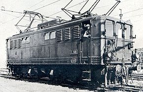  La E 501 en gare de Casablanca (1928)
