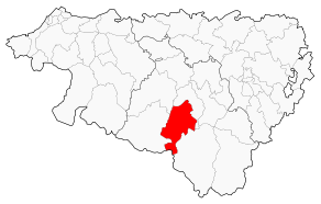 Situation du canton d'Aramits dans le département Pyrénées-Atlantiques