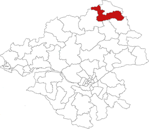 Situation du canton de Châteaubriant dans le département Loire-Atlantique