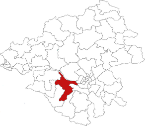 Situation du canton du Pellerin dans le département Loire-Atlantique