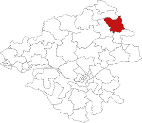 Situation du canton de Saint-Julien-de-Vouvantes dans le département Loire-Atlantique