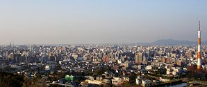Fukuoka Viewed From Minamiku Observation Deck.jpg