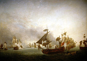 La bataille de la Grenade, vue par le peintre Jean-François Hue.