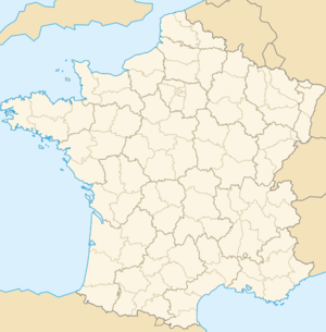 Carte de localisation de Neufchâtel-en-Bray