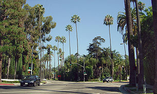 Vue générale de Beverly Hills
