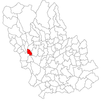 Localisation de Bănești