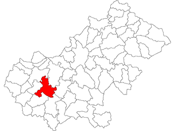 Localisation de Căuaș