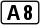 Autoroute A8 (BE) Logo.svg