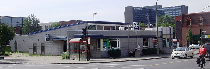 Édicule de la station de métro Frontenac, rue Ontario