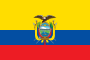 Drapeau de l'Équateur (largeur inégale)