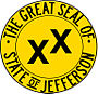 Le sceau du Jefferson (State of)Jefferson (État de)