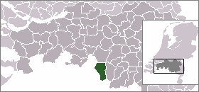 Localisation de la commune de Reusel-De Mierden