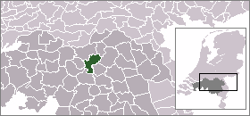 Localisation de la commune de Sint-Michielgestel