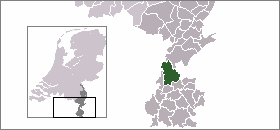 Localisation de la commune de Sittard-Geleen
