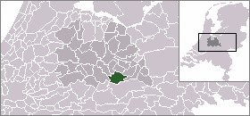 Localisation de la commune de Wijk bij Duurstede