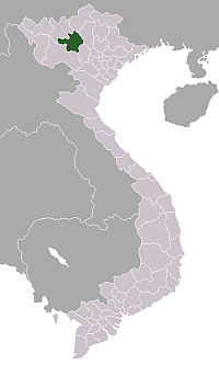 Location de la Yên Bái