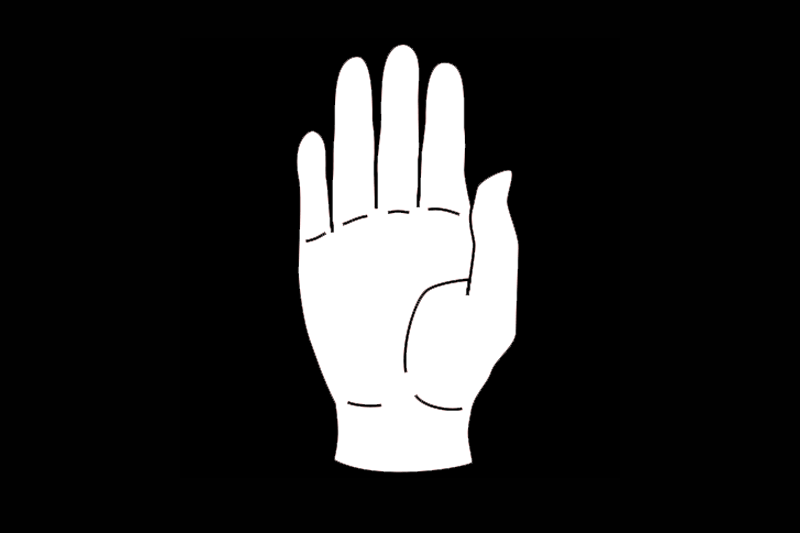 La Main Blanche, emblème de Saroumane