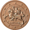 Pièce de 1 centime de la Lituanie