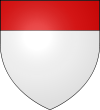 Argent a chief gules.svg
