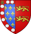 Blason Robert d'Alençon (1344-1377) Comte du Perche.svg