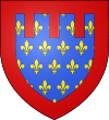 Blason comte fr Valois avant 1299.svg