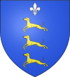 Blason famille fr Du Lys (Nivernais).svg