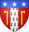 Blason ville fr Bains-sur-Oust (Ille-et-Vilaine).svg