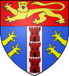 Blason ville fr Deauville (Calvados) pattes de lion.svg