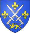 Blason ville fr Le Vieil-Baugé (Maine-et-Loire).svg