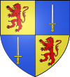 Blason ville fr Saint-Cyprien (Corrèze).svg