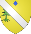 Blason ville fr Saint-Laurent-en-Grandvaux (Jura).svg
