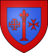 Blason ville fr Villedieu-la-Blouère (Maine-et-Loire).svg