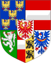 CoA Maximilian of Habsburg (1459-1519) as archduke.svg