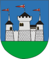 Coat of Arms of Miadzieł, Belarus.png