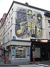Comic wall Monsieur Jean, Dupuy-Berberian, Brussels.jpg