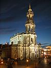 Dresden Hofkirche abends (2005).jpg