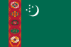 Drapeau du Turkménistan choisi par Nyýazow.