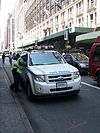 Ford hybrid SUV of the NYPD traffic enforcement.JPG