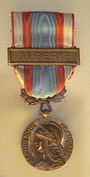 French North African Operations medal law of 11 January 1958.jpg