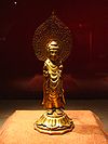 Korea-United Silla-Golden standing Buddha-01.jpg