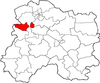 Localisation du canton de Châtillon-sur-Marne