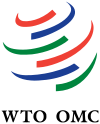 Logo de l'OMC (en anglais WTO)