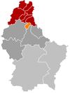 Localisation de Consthum au Luxembourg