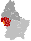 Localisation de Ell au Luxembourg