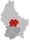 Localisation de Heffingen au Luxembourg