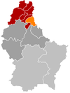 Localisation de Hosingen au Luxembourg
