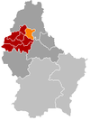 Localisation de Kiischpelt au Luxembourg