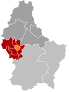 Localisation de Préizerdaul au Luxembourg