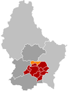 Localisation de Steinsel au Luxembourg