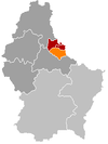 Localisation de Tandel au Luxembourg
